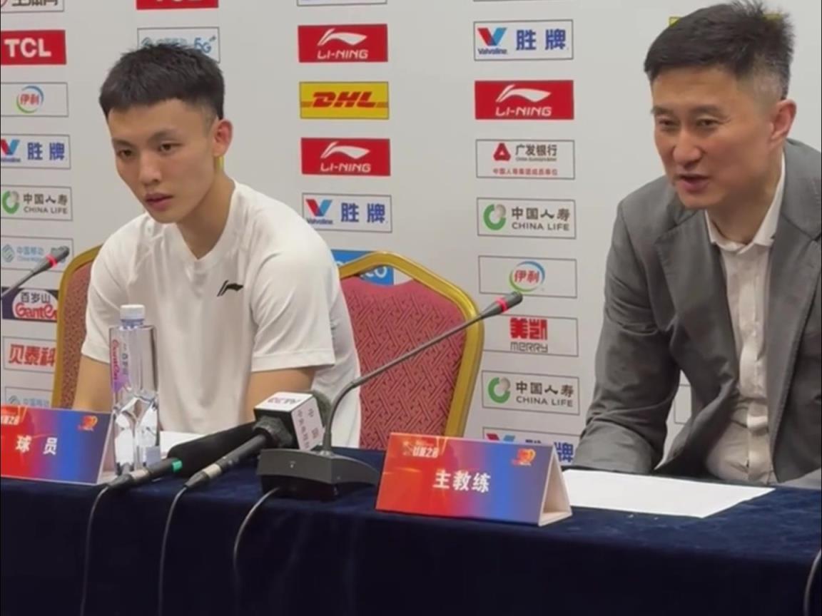 這是能說的嗎徐杰：杜指導賽前說了，這場球就是打架和摔跤！